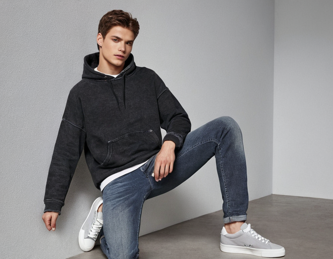Vintage washing sweatshirt