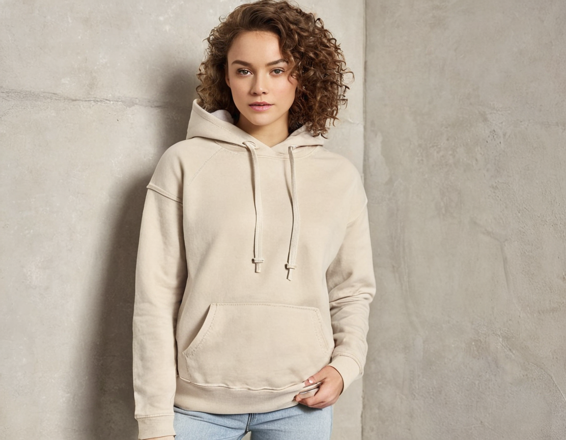 Hood with a hood with its print