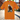 Orange T-shirt with your own Print