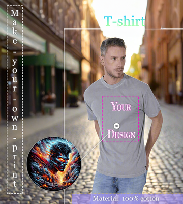 Faded Denim T-Shirt