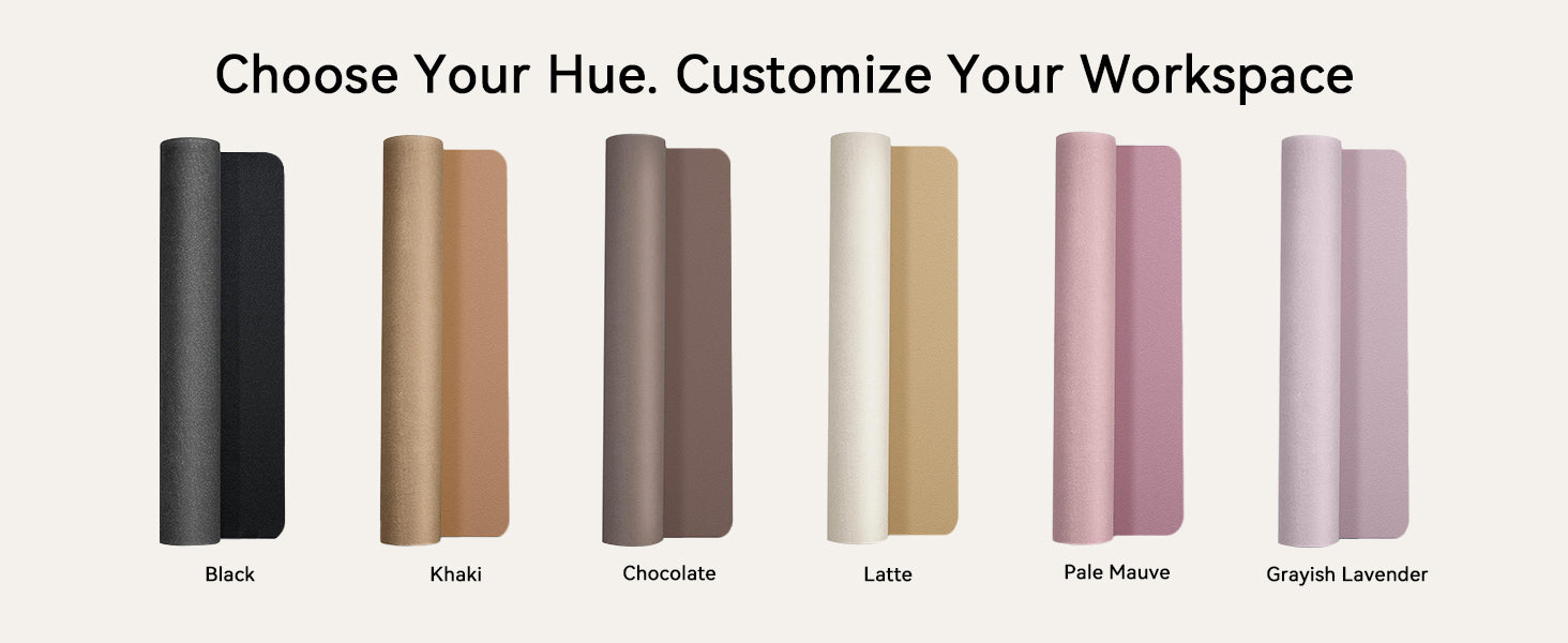 Leren bureau-onderlegger, computermat voor bureau, grote muismat en toetsenbordmat, bureaubeschermer voor kantoor