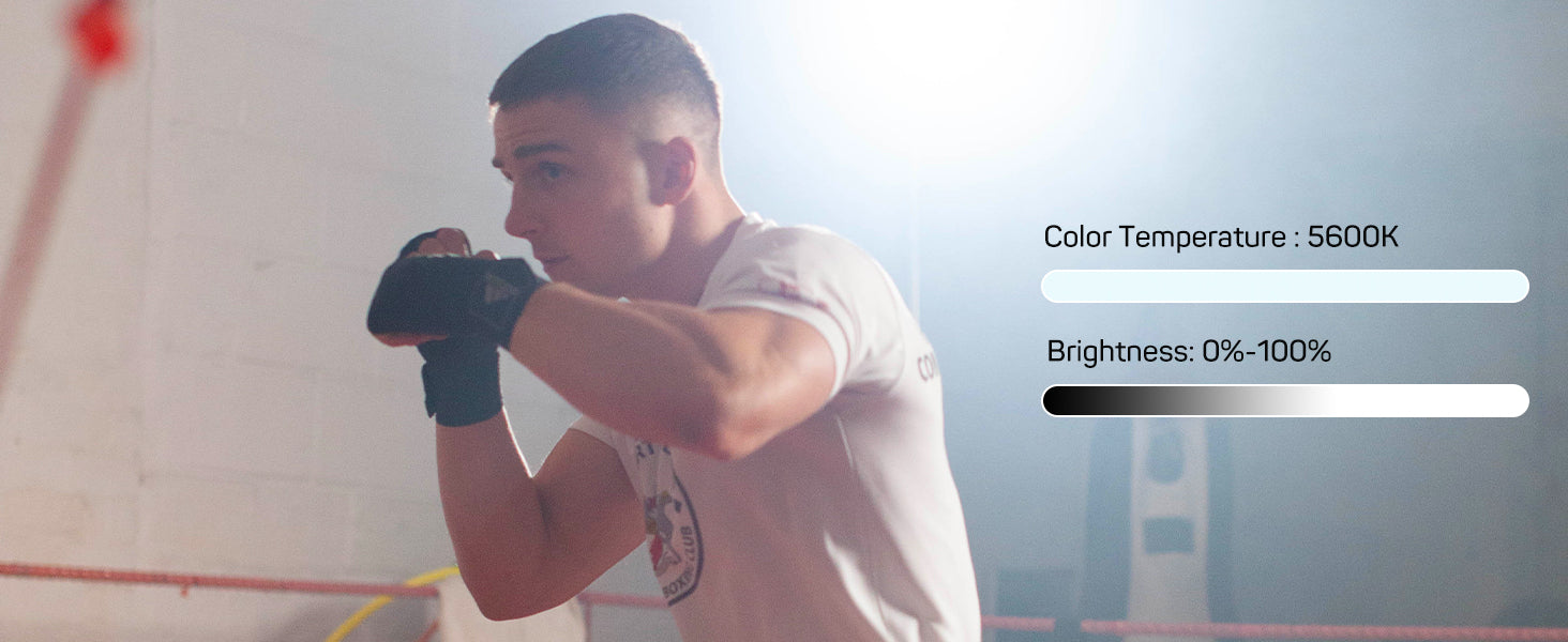 Ifootage COB Video Light SL1 60dn, CRI 98 Tlci 99 12200 LM, 70W COB Continuous Video Light with