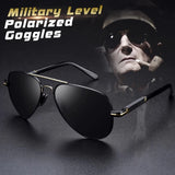Mens Polarized Aviation Alloy Frame Photochromic Sunglasses Men Brand Design Pilot Male UV400 Sun Glasses Safety Goggles Driving