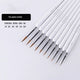 10 pcs White