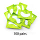 100 пар Зеленый