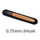 0.75mm-3-Hooks-1pcs