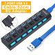 3.0USB 7-poorts met EU 1