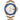 Custom Japan NH35 MIYOTA 8215 Automatic Men Watch Two Tone  Gold  Strap Sterile Blue Sunburst Dial Top Brand Sapphire Crystal