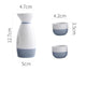 1Pot2Cup WitBlauw
