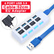 3.0USB 4-poorts met EU