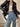 FTLZZ New Winter Motorcycle Leather Jacket Women Thick Warm Turn-down Collar Fur Jacket with Belt Female High Street Short Coat
