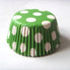 green polka dot