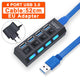 3.0USB 4-poorts met EU 1
