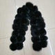 Fox fur black