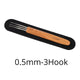0.5mm-3-Hooks-1pcs