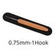 0.75mm-1-Hook-1pcs