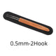 0.5mm-2-Hooks-1pcs