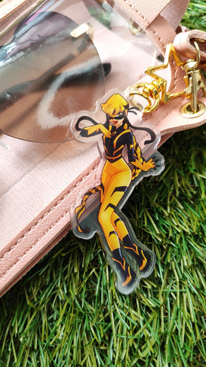Stella – Queen Solaria Bee 🐝Keychains Miraculix by Toriosya_art
