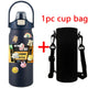 Blue with cup bag