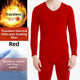 Red (seamless V-neck)