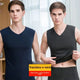 Dark gray + navy blue [vest two pieces] double-sided Velvet