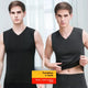 Black + dark gray [vest two pieces] double-sided Velvet