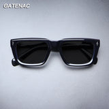 Vintage Polarized Acetate Sunglasses Men Quality Retro Designer UV400 Thicken Sunglasses Women Handmade Luxury Brand Eyewear
