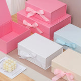 Pink Gift Box with Magnetic Closure Lid Gift Box for Presents Bridesmaid Luxury for Gift Packaging