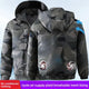 C multi-pocket air conditioning clothes gray geometry without accessories