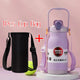 Purple with cup bag