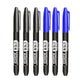 3 Zwart 3 Blauw
