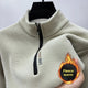 Creamy-white [fleece-lined thickening]]