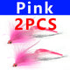 2pcs Pink