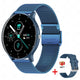 mesh riem blauw