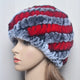 Hat grey red