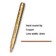1Pcs Hard nib Copper