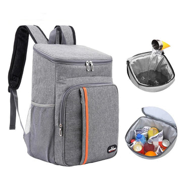 18L Portable Thermal Lunch Bag Food Box Durable Waterproof Cooler Ice