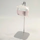 Pink case-stand