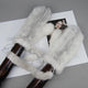 cross mink white