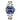 Custom Japan NH35 MIYOTA 8215 Automatic Men Watch Two Tone  Gold  Strap Sterile Blue Sunburst Dial Top Brand Sapphire Crystal