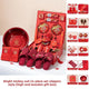 Bright Mickey suit 22-piece set-slippers (wooden gift box)