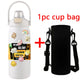 White  with cup bag