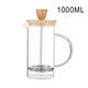 Houten deksel 1000 ml
