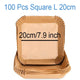 100 stuks vierkant L7,9 inch
