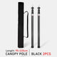 2.3M Black 2PCS