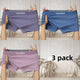3 Pack  Purple + Blue + pink -102