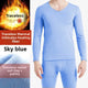 Light blue (seamless V-neck)