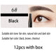 12pcs  Black