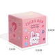 [In Stock Pink Rabbit] tearing 8.5 x7.5x8.5cm; [in stock]]