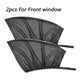 2PCS Black curtain